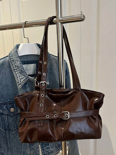 1 pieza Bolso de mano grande de estilo vintage — estilo ZARA, precio SHEIN